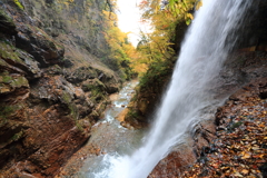 高山村 雷滝