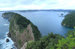 天然の防波堤
