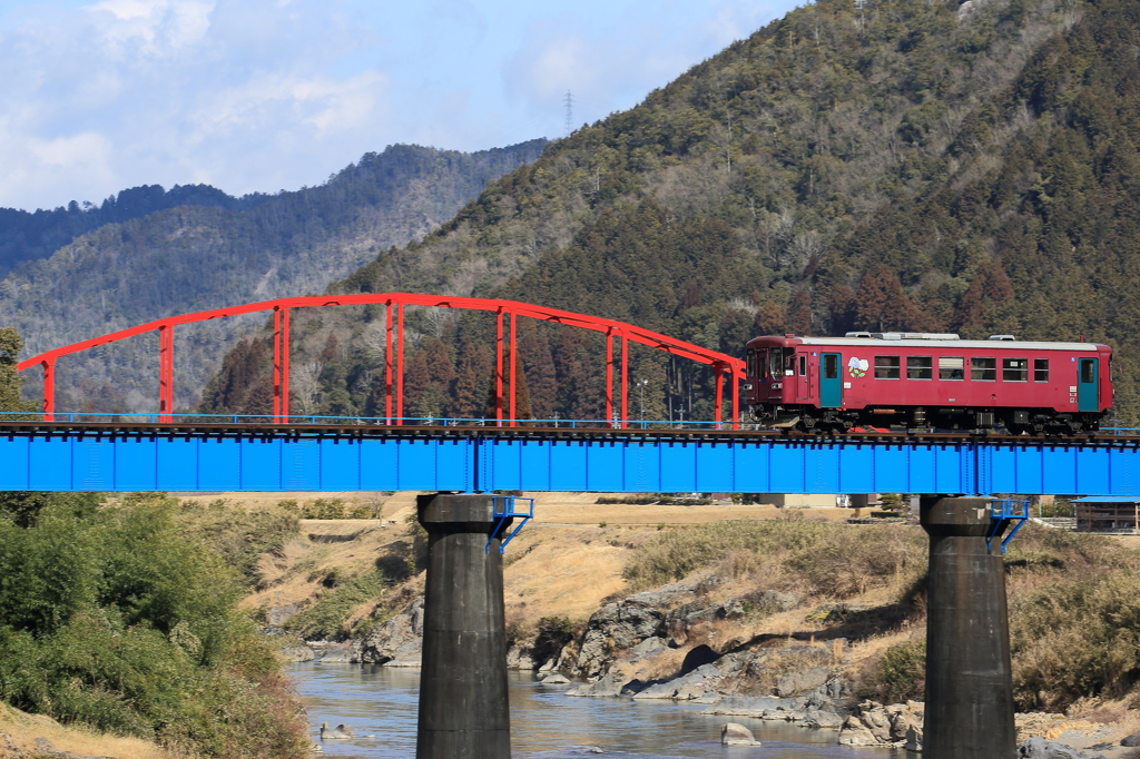 長良川鉄道 ・・橋　１＋１＝１？　