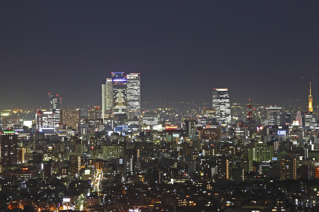 ナゴヤの夜景も忘れないでくださぁ～い