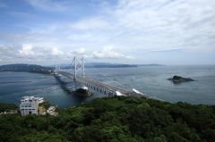 鳴門海峡と大鳴門橋