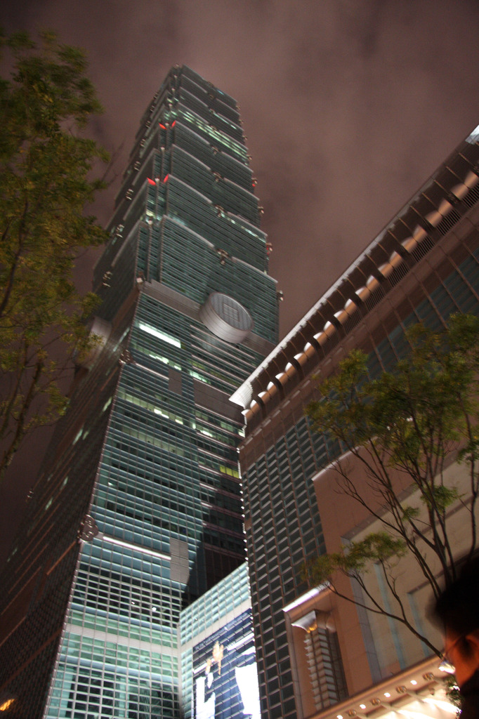 Taipei 101 into the sky