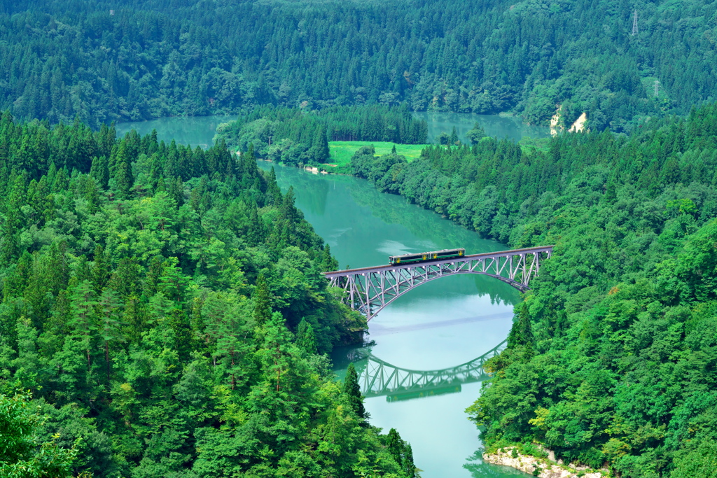 屈曲河川