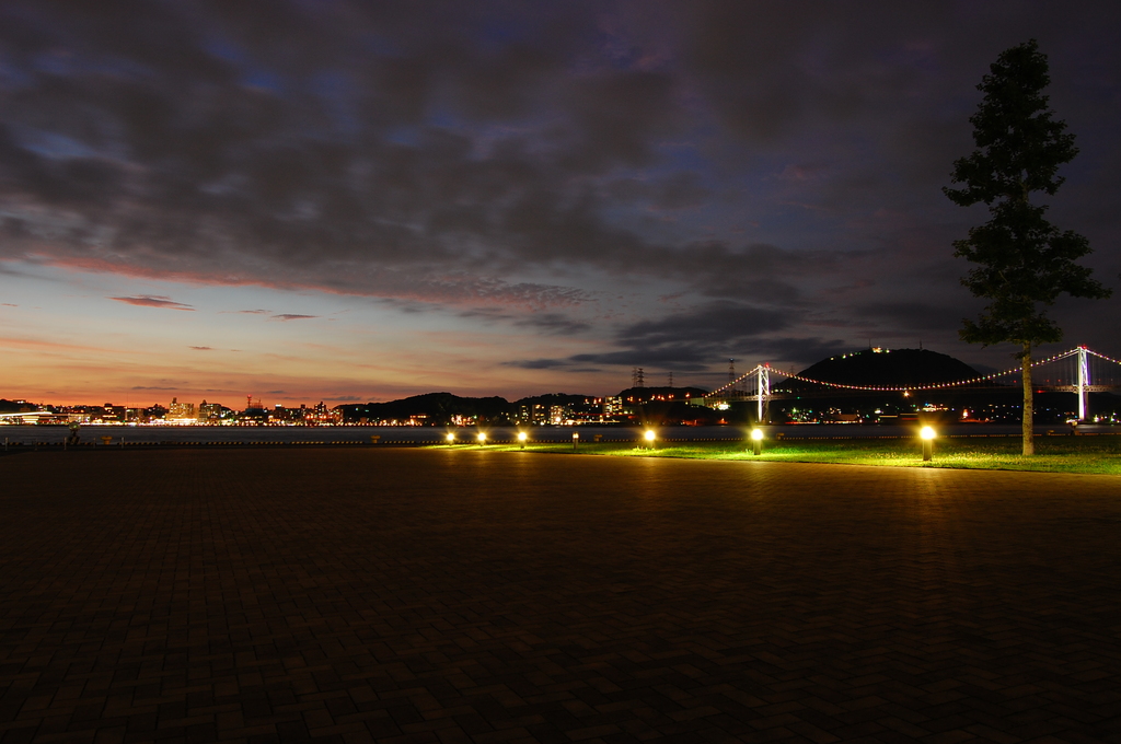 Twilight Kanmon River-Side