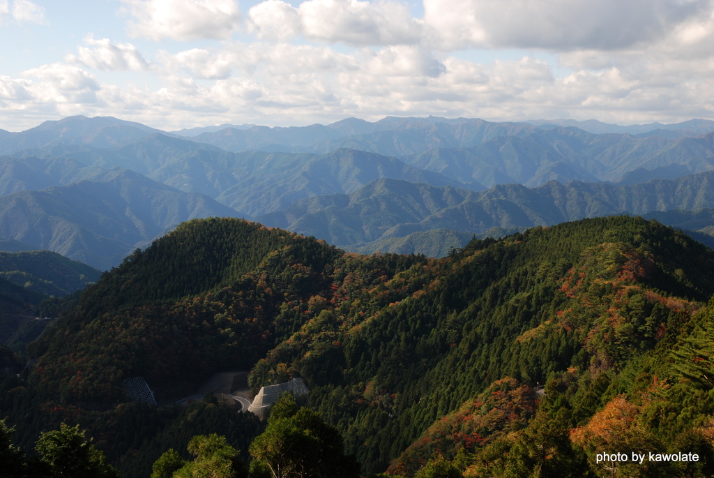 山、山、山、十津川村
