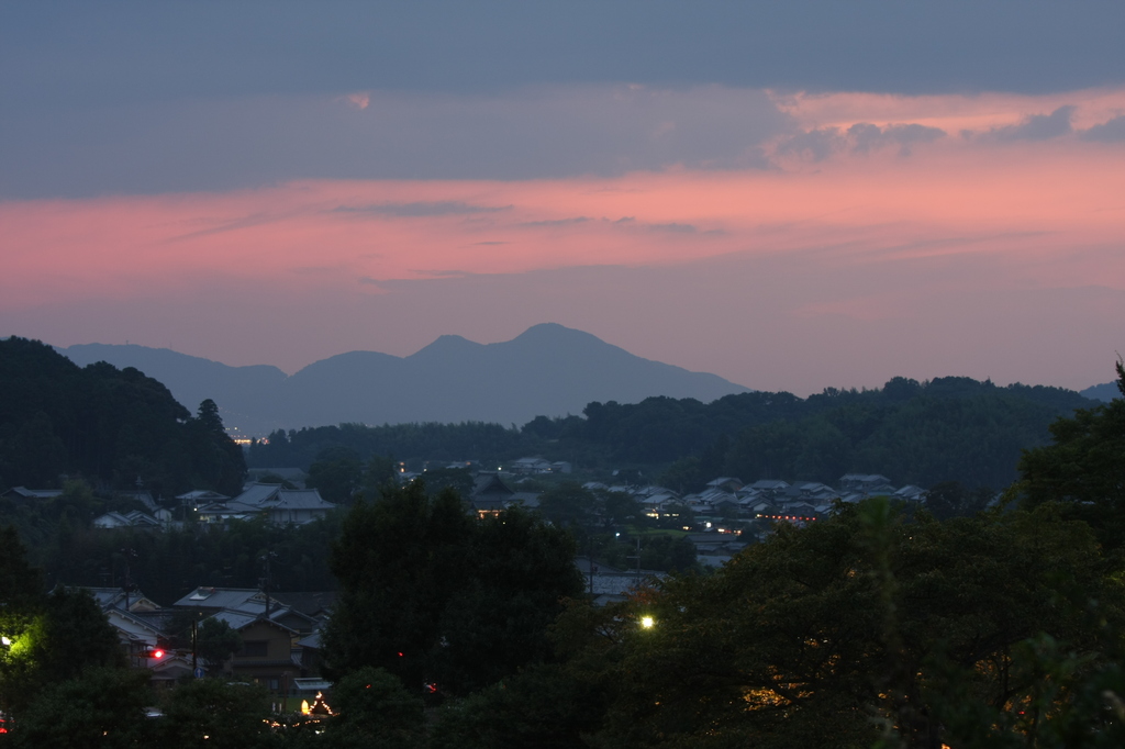 日暮れ時