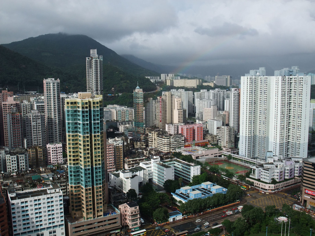 香港の虹