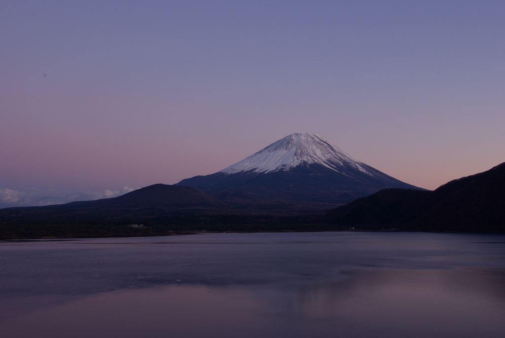 富士山　夕