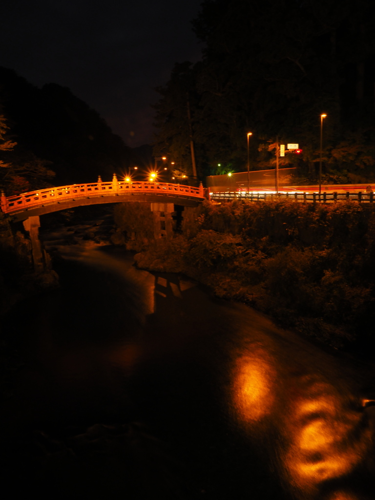 ライトアップ神橋３