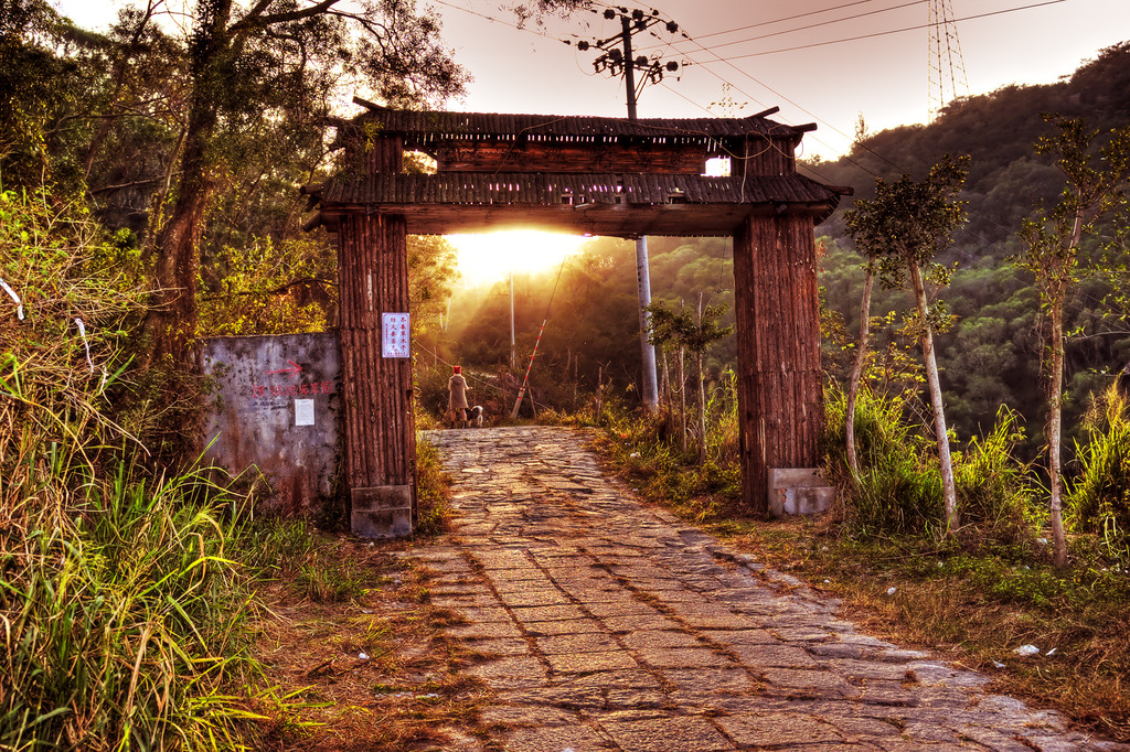 Gate to temple