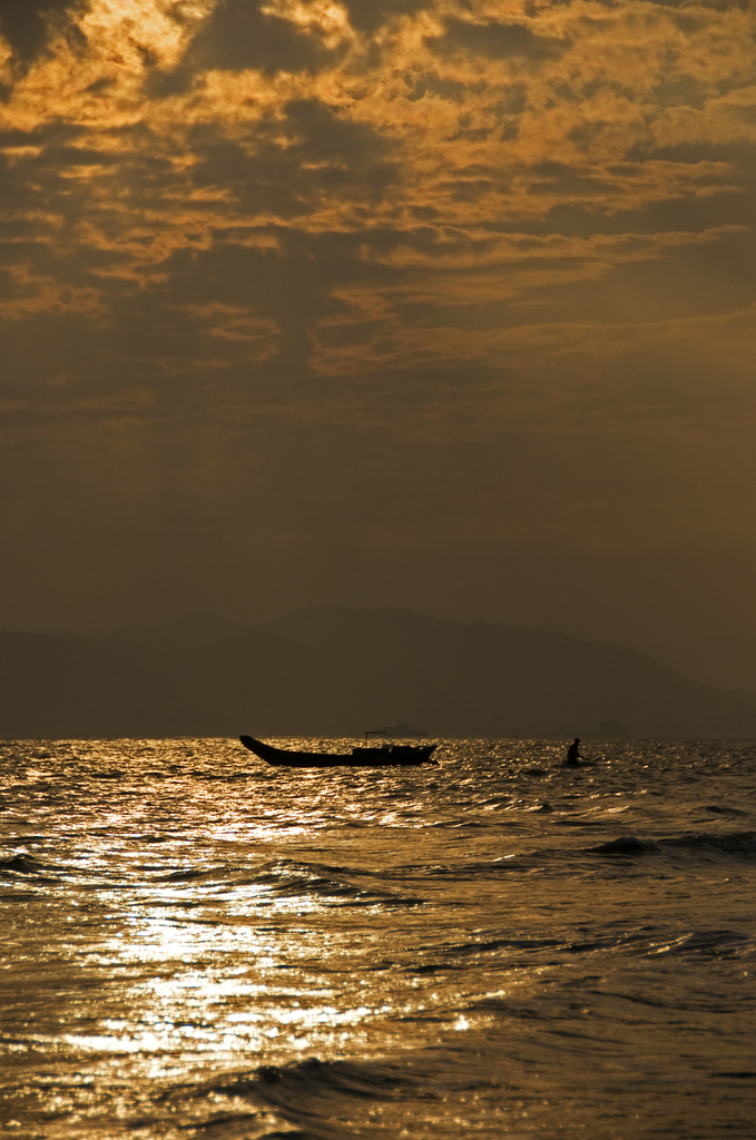 Golden sea