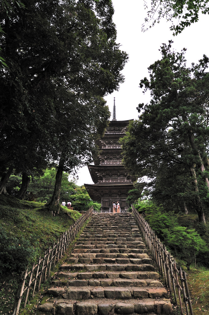 北陸唯一の五重塔