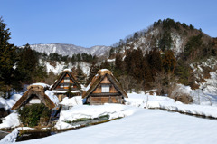 山里の冬