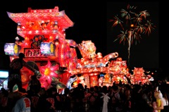 田祭り　YO・TA・KA 行燈 Ⅱ