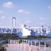 Rainbow bridge seen from Yurikamome