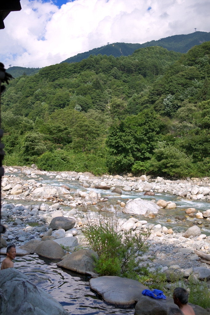 秘湯　槍見の湯