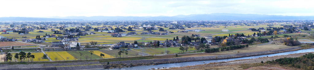 砺波散居村パノラマ　その１