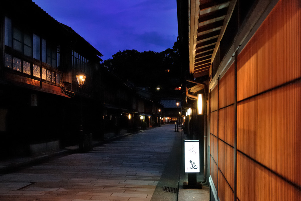金沢・風情－ひがし茶屋街界隈－
