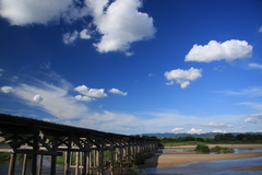 流れ橋