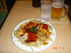 広島風お好み焼き