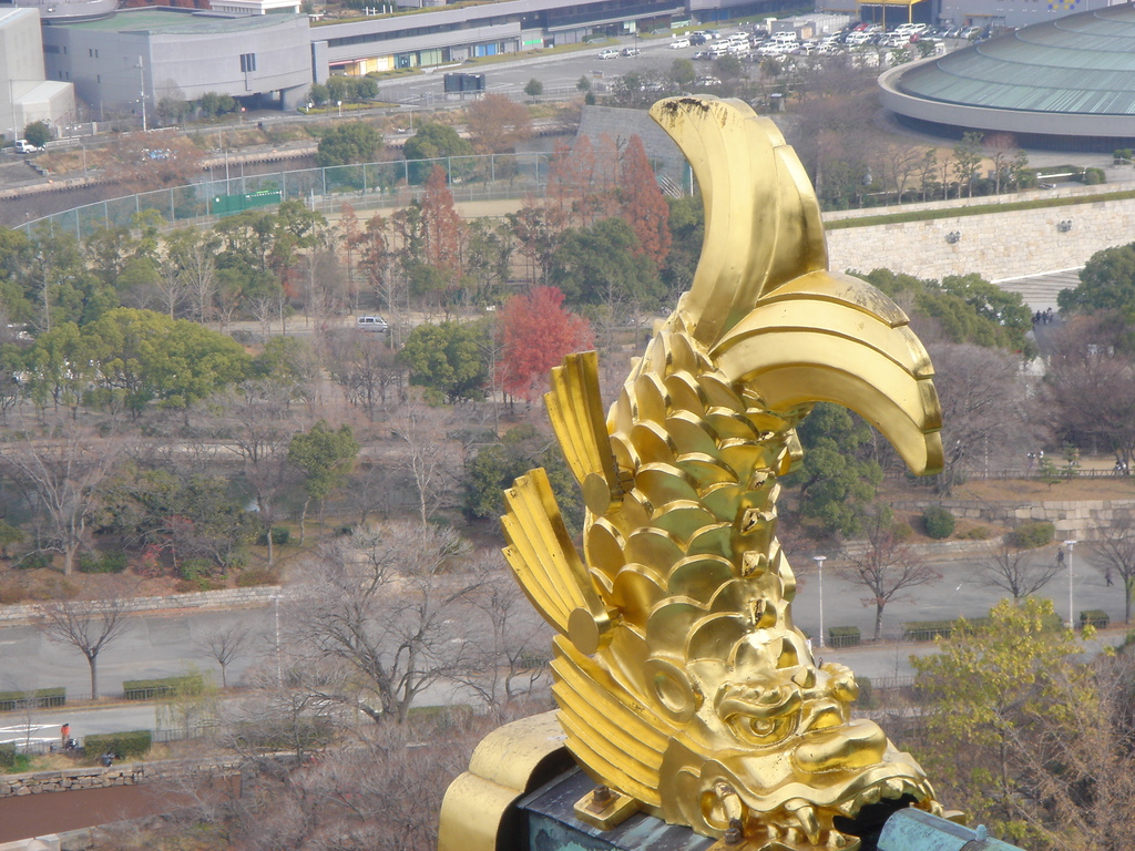 金のシャチ？