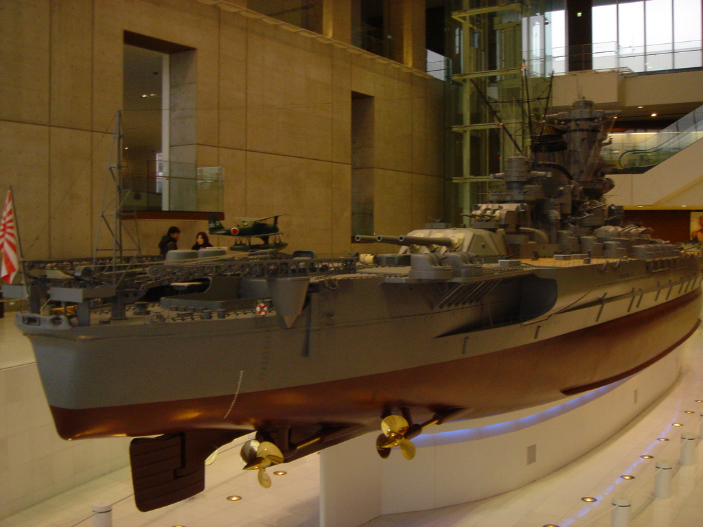 戦艦ヤマトの模型