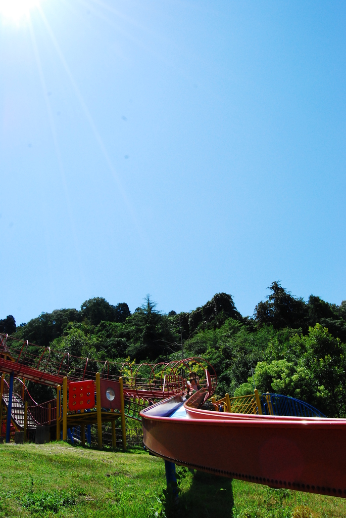 眩しい太陽
