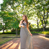 in early summer evening