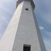 野島崎灯台の真下から。