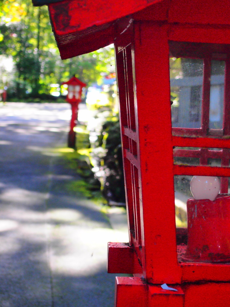 箱根神社の燈籠