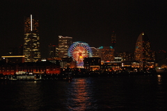 大桟橋にて