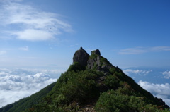 権現岳山頂