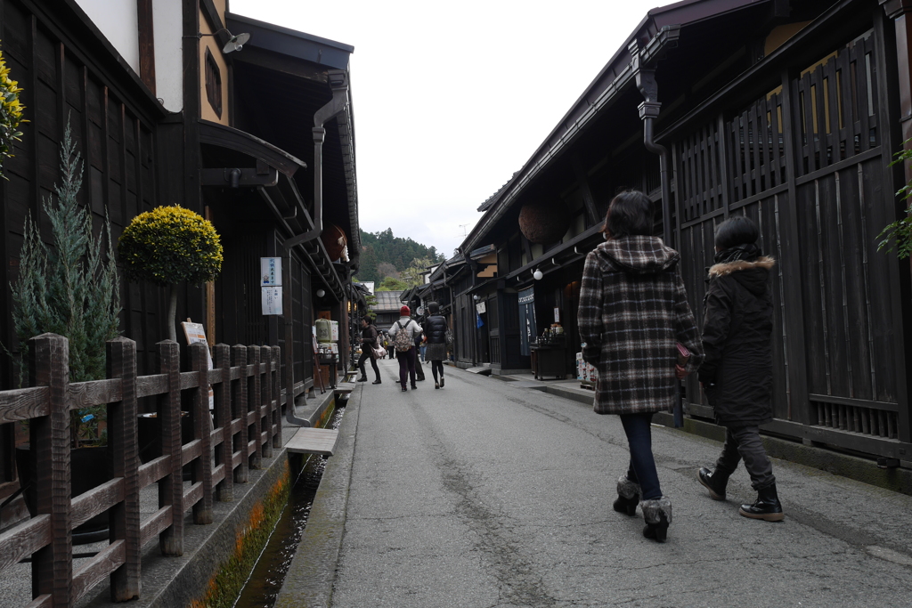 冬の飛騨路