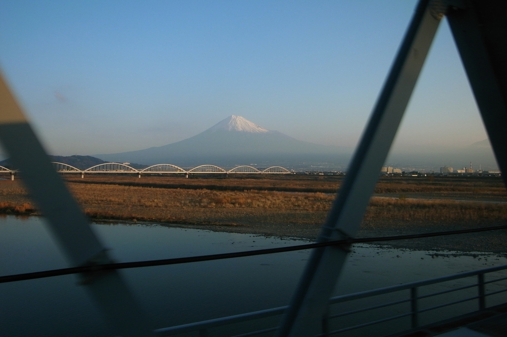 新幹線にて