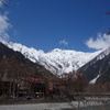 雪の穂高連峰2