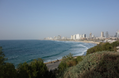 テルアビブの海岸線