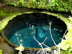 青い井戸