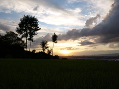 寺村夕景