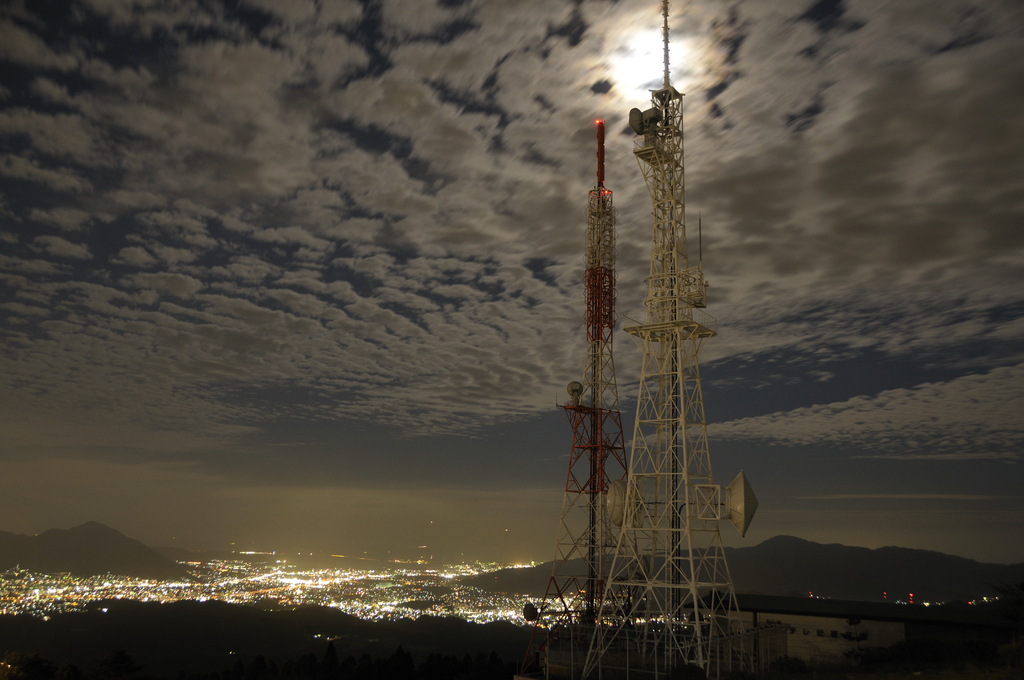 皿倉山の夜景