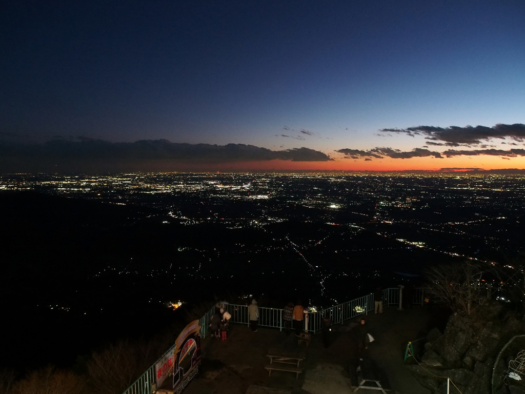 筑波の夕暮れ 2