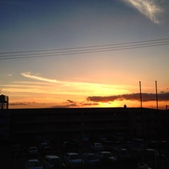 夕暮れ時