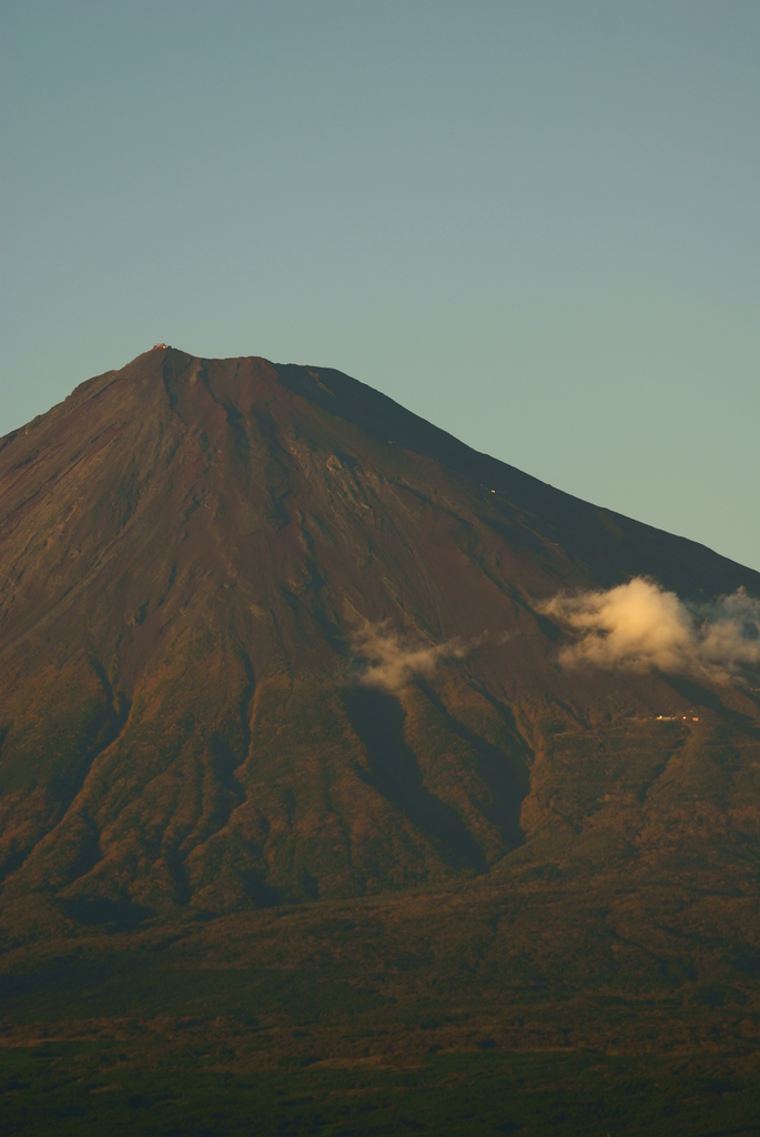 くっきり富士山