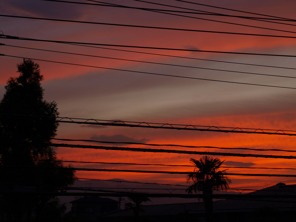 夕焼け空