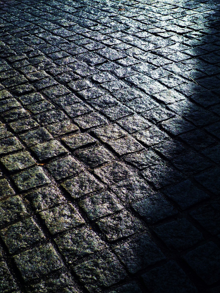 Stone-pavement