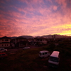 今日の夕日