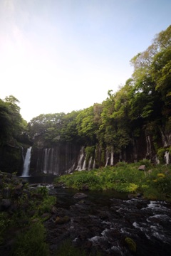 無修正白糸の滝！