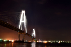 foggy bridge