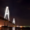 foggy bridge