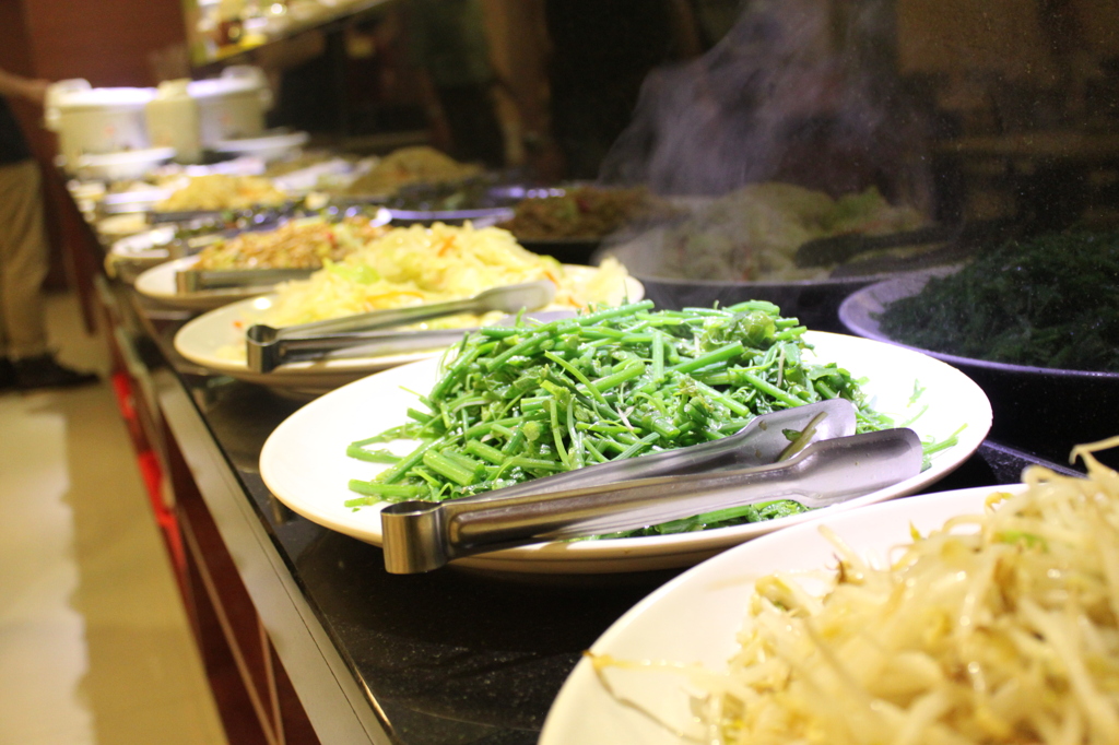台湾滞在先ホテルの朝ごはん♪