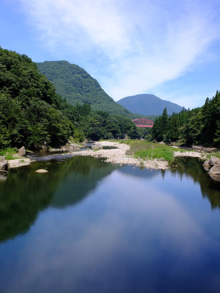 夏・塔のへつり